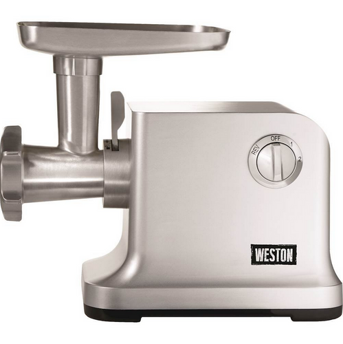 Weston - #12 Heavy-Duty Electric Grinder - Silver (33-1301-W)