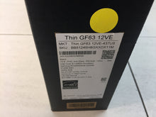 Load image into Gallery viewer, MSI Thin GF63 15.6" Gaming Laptop Intel i5-12450H 8GB 512GB SSD Win11 RTX 4050