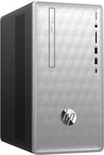 Load image into Gallery viewer, HP Pavilion Desktop 590-p0054 MT Intel i3-8100 8GB 1TBGB + 128GB SSD Wi-Fi Win11