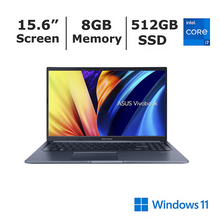 Load image into Gallery viewer, Asus VivoBook 15.6" F1502ZA-SB71 Laptop Intel i7-1255U 8GB 512GB SSD Win11