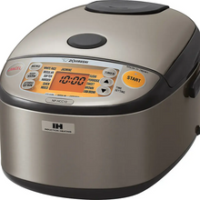 Load image into Gallery viewer, Zojirushi - 5.5 Cup Induction Heating Rice Cooker - Stainless Gray (NP-HCC10XH)