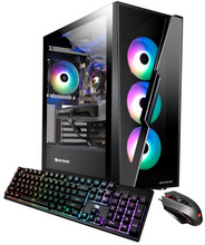 Load image into Gallery viewer, iBUYPOWER SlateHAKO 2110 Gaming PC Intel i3-12100 8GB 500GB SSD Win11 Arc A380