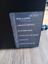 Load image into Gallery viewer, Asus ROG G15CF Gaming PC Intel i7-12700KF 16GB 2TB HDD 512GB SSD Nvidia RTX 3080