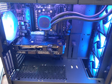 Load image into Gallery viewer, Skytech Gaming BLAZE 4 PC AMD Ryzen 7 7700X 16GB 1TB NVMe RTX 4060Ti Liquid Cool