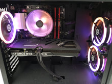 Load image into Gallery viewer, CyberPowerPC Desktop Gaming PC AMD Ryzen 7 5700 16GB RAM 2TB SSD RTX4060 Ti 8GB