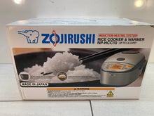 Load image into Gallery viewer, Zojirushi - 5.5 Cup Induction Heating Rice Cooker - Stainless Gray (NP-HCC10XH)