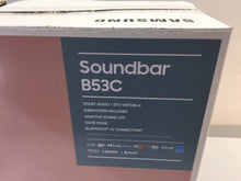 Load image into Gallery viewer, Samsung HW-B53C 2.1 Channel Bluetooth Dolby Audio/DTS Virtual:X Soundbar System