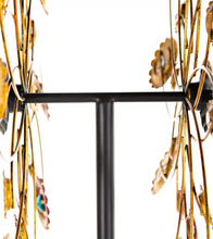 Load image into Gallery viewer, Plow & Hearth Golden Suns Metal Wind Spinner - 56973