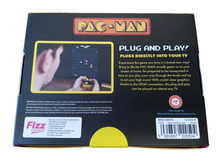 Load image into Gallery viewer, PAC-MAN Plug N Play TV Game w/ Wireless Controller HDMI Dongle Fizz Creations