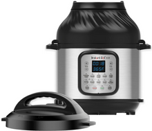 Load image into Gallery viewer, Instant Pot 8Qt Duo Crisp 11-in-1 Electric Pressure Cooker Air Fryer 140-0021-01
