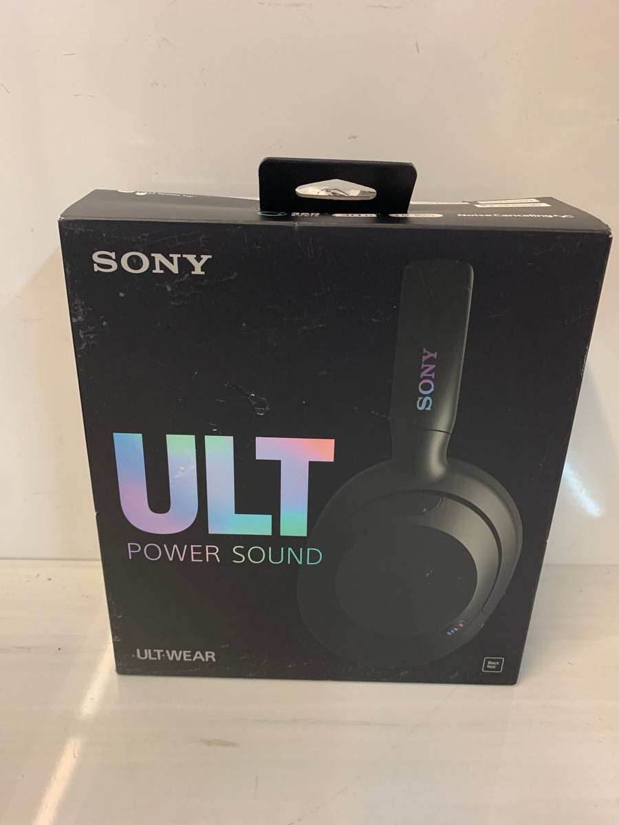 最終【新品未開封】SONY ULT WEAR WH-ULT900N BCブラック Sony® ULT WEAR Wireless Noise Cancelling Over-Ear Headphones