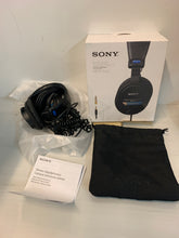 Load image into Gallery viewer, Sony MDR-7506 Professional Studio Monitor Over-Ear Headphones - Black