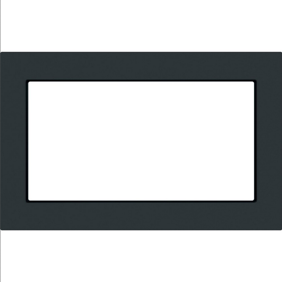 GE 27" Trim Kit for Profile Microwaves Black JX7227FMDS NT