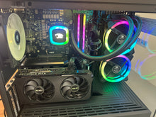 Load image into Gallery viewer, iBUYPOWER Y40 Gaming PC Intel i7-13700F 32GB 1TB NVMe Win11 RTX 3070 Liquid Cool