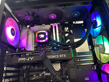 Load image into Gallery viewer, iBUYPOWER TraceMesh Gaming PC i9-14900KF 32GB 2TB SSD RTX 4070 12GB Liquid Cool