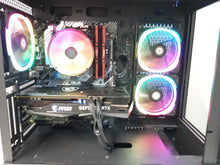 Load image into Gallery viewer, CyberPowerPC Gaming Desktop Intel i7-11700F 16GB 512GB SSD + 1TB HDD RTX 3060 Ti