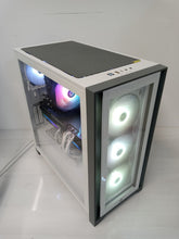 Load image into Gallery viewer, Custom White Gaming PC AMD Ryzen 5 5600X 32GB 1TB M.2 Win11 RTX 3070 Ti 8GB
