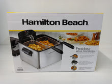 Load image into Gallery viewer, Hamilton Beach 35036 Professional Style Deep Fryer 4.7 Quart 12 Cup 2 Baskets