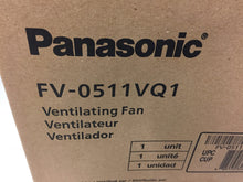 Load image into Gallery viewer, Panasonic WhisperCeiling DC FV-0511VQ1 Bathroom Exhaust Fan 50/80/110 CFM Quiet