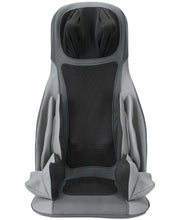 Load image into Gallery viewer, Brookstone C7 Shiatsu Massging Seat Topper Gray B-MCS-1100HJ