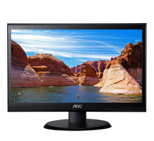 Load image into Gallery viewer, AOC E2050SWD 20 inch Widescreen TN VGA DVI LCD Monitor