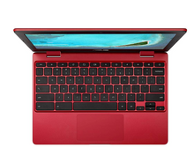 Load image into Gallery viewer, Asus Chromebook C223N 11.6" Intel N3350 4GB 32GB eMMC ChromeOS Red C223N-DH02-RD