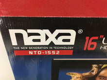 Load image into Gallery viewer, Naxa NTD-1552 16" Class LED Widescreen TV DVD Media Player