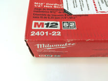 Load image into Gallery viewer, Milwaukee 2401-22 M12 12-Volt Lithium-Ion 1/4" Hex Cordless Screwdriver Kit