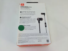 Load image into Gallery viewer, JBL Synchros E10 Stereo In-Ear Headphones with Mic Remote, Black