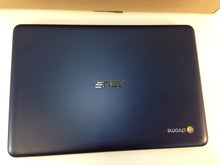 Load image into Gallery viewer, Asus C201PA-DS02 11.6" Chromebook Quad Core 1.8Ghz 4GB 16GB eMMC Navy Blue