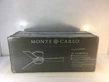 Load image into Gallery viewer, Monte Carlo 3CLYR42RZWD Clarity II 42 in. Rubberized White Ceiling Fan