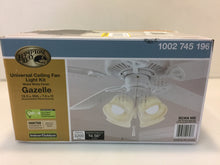 Load image into Gallery viewer, Hampton Bay 91303 Gazelle LED Ceiling Fan Light Kit MW 1002745196