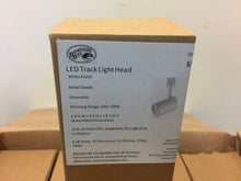 Load image into Gallery viewer, (15) Hampton Bay 1604V-WH 1Light White Dimmable LED Cylinder Track Lighting Kit