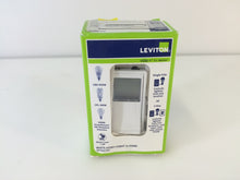 Load image into Gallery viewer, Leviton VPT24-1PZ White Decora 24 Hour Programmable Timer