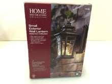 Load image into Gallery viewer, Home Decorators Waterton 1-Light Dark Ridge Bronze Wall Mount Lantern 115951