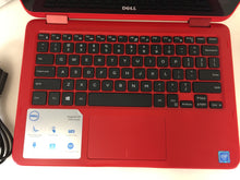 Load image into Gallery viewer, Laptop 2in1 Dell Inspiron 11 3168 11.6" Touch, N3060 1.6GHz 2GB 32GB eMMC RED