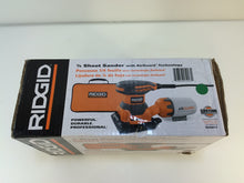 Load image into Gallery viewer, RIDGID R25011 2.4 Amp 1/4 Sheet Sander with AIRGUARD Technology