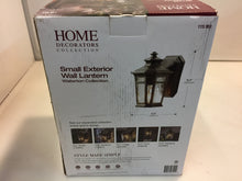 Load image into Gallery viewer, Home Decorators Waterton 1-Light Dark Ridge Bronze Wall Mount Lantern 115951