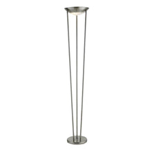 Load image into Gallery viewer, Adesso Odyssey 71 in. Satin Steel Tall Floor Lamp 5233-22