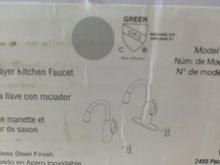 Load image into Gallery viewer, Schon Contemporary 1-Handle 65710N-B8408D2 Pull-Down Sprayer Kitchen Faucet