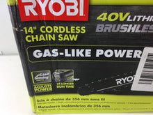 Load image into Gallery viewer, Ryobi RY40530 14 in. 40V Brushless Lithium-Ion Cordless Chainsaw