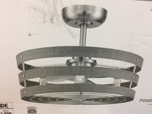 Load image into Gallery viewer, Progress Lighting Gulliver 24" Brushed Nickel Indoor/Outdoor Ceiling Fan