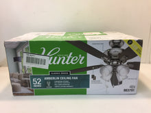 Load image into Gallery viewer, Hunter 53216 Amberlin LED 52-in Brushed Nickel Indoor Ceiling Fan 883791