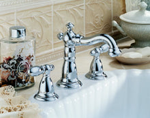 Load image into Gallery viewer, Delta Victorian 3555-216 Two Handle Widespread Bathroom Faucet, Chrome