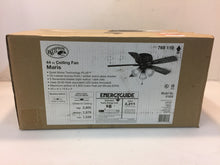 Load image into Gallery viewer, Hampton Bay 91608 Maris 44" LED Oil Rubbed Bronze Ceiling Fan 769119
