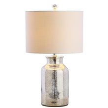 Load image into Gallery viewer, JONATHAN Y JYL1084A Esmee 24.5 in. Mercury Silver Mercury Glass Table Lamp