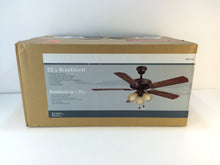 Load image into Gallery viewer, Brookhurst YG268-ORB 52 in. Indoor Oil Rubbed Bronze Ceiling Fan 549742