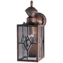 Load image into Gallery viewer, Heath Zenith 150 Degree Rustic Brown Mission Wall Lantern Sconce HZ-4151-BR1