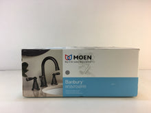 Load image into Gallery viewer, MOEN WS84924BRB Banbury 8" Widespread Bathroom Faucet, Mediterranean Bronze