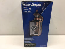 Load image into Gallery viewer, Heath Zenith 150 Degree Rustic Brown Mission Wall Lantern Sconce HZ-4151-BR1